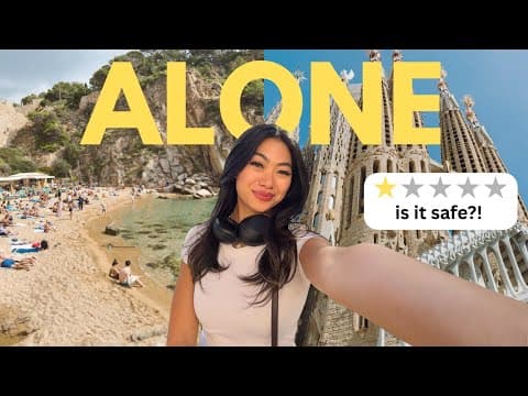 Solo Travel in Barcelona Changed My Life - Sagrada Familia, Day Trips, Zara (Barcelona Travel Guide)