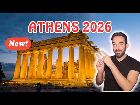 Athens Is Changing in 2026 (Here’s What Tourists Need to Know)