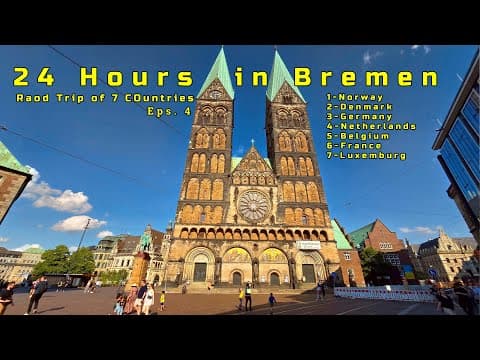 24 Hours in Bremen, Germany 🇩🇪 | Europe Road Trip Vlog Episode 4