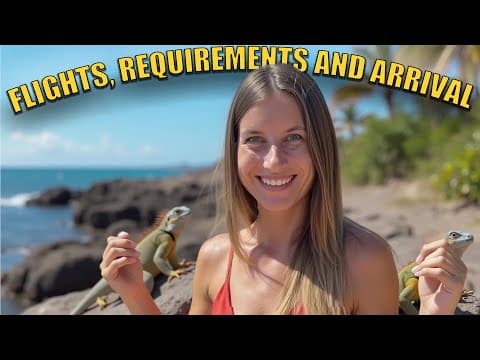 Arriving at the Galápagos Islands: Flights, Entry Rules & Day 1 Highlights Puerto Ayora
