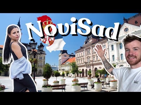 Getting Lost in Novi Sad! | Serbia Travel Vlog