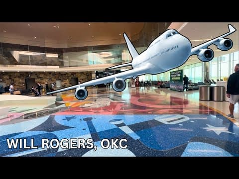 Will Rogers Airport (OKC) Full Tour | Oklahoma City Terminal Walkthrough