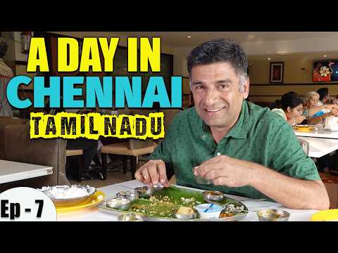 Ep 7 Chennai, Mari hotel, Pondy bazaar, sangeetha veg, Marina beach | Tamil Nadu Tour