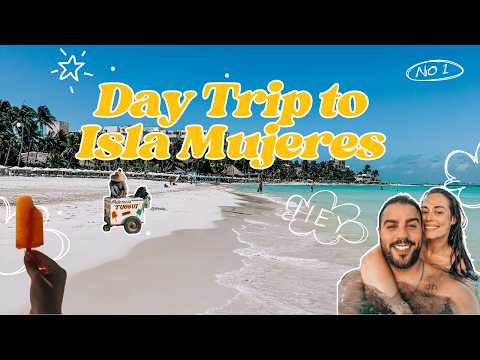 Exploring the Most Beautiful Beach in Mexico! Isla Mujeres