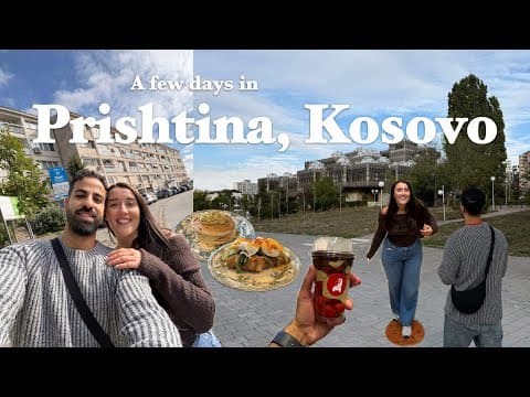 Exploring Prishtina, Kosovo 🇽🇰 | Snow, Food & Prishtina Mall - One of the Biggest in the Balkans