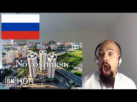 First Time Reacting: Novosibirsk Russia | Novosibirsk Russia Travel Guide | Russia Travel Guide