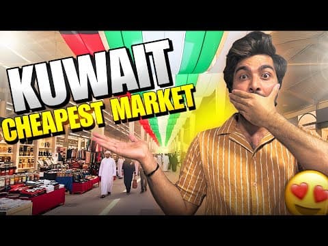Kuwait Friday Market Vlog | Juma Namaz, Bus Ride & Amazing Kuwait View
