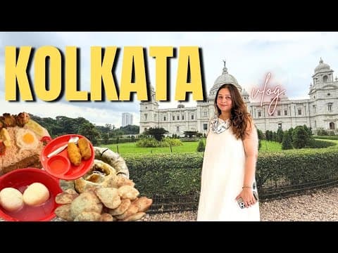 KOLKATA vlog ~ Victoria Memorial, Best Rolls, Park Street, Luxury Hotel, Buffet Breakfast, Cruise