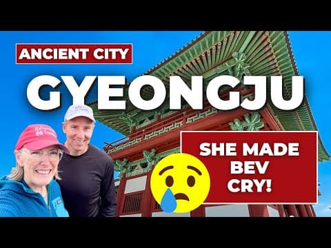 Gyeongju South Korea Travel Guide and Itinerary 2025 Asia Vlog | Retirement Travelers