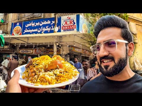 I TRAVELED 1000 kilometers to try KARACHI'S Most Famous BIRYANI