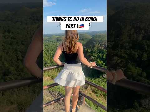 Things to do in Bohol Philippines Part 1✨🇵🇭 #bohol #travelphilippines #travel