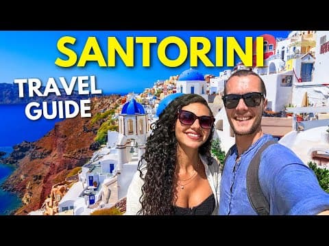 SANTORINI TRAVEL GUIDE & COST 🇬🇷 GREECE