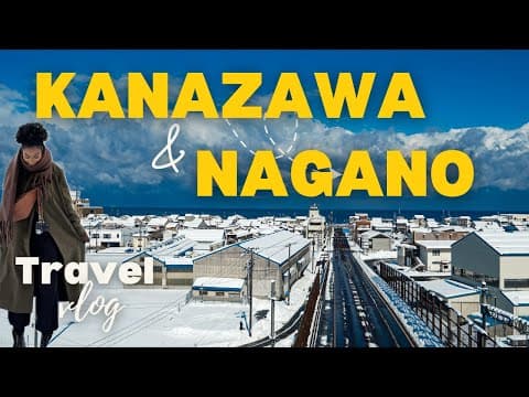 🇯🇵 I CRIED! 😭 The Most Beautiful Winter Trip in Japan ❄️ | Kanazawa & Nagano Travel Vlog
