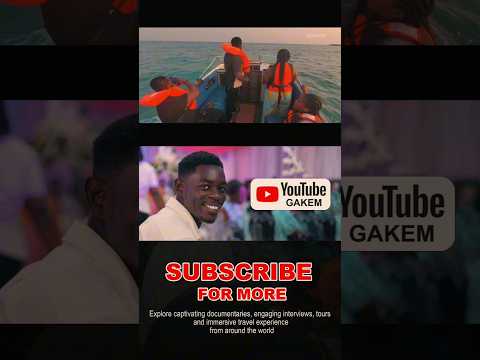 Boat Ride Tour at Elmina - Exploring the Beauty of Ghana's Historic Coastline #shorts #elmina #gakem