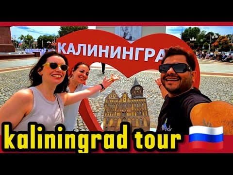 "Kaliningrad 🇷🇺 Boat Ride & German Cathedral | Indian in Russia Vlog"