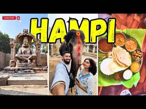 Hampi Tourist Places | 2 Days Trip to Hampi | What to Do, Where to Eat & How to Reach | Hampi Food