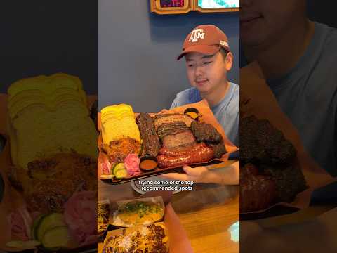 Trying the best BBQ in Austin, TX captured with the @insta360 #insta360partner