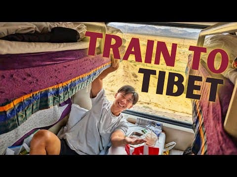 Travel By Train To TIBET (Things To Know) + First Impressions of LHASA