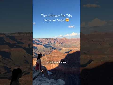The ULTIMATE day trip from Las Vegas to Horseshoe Bend and the Grand Canyon! #daytrip #grandcanyon
