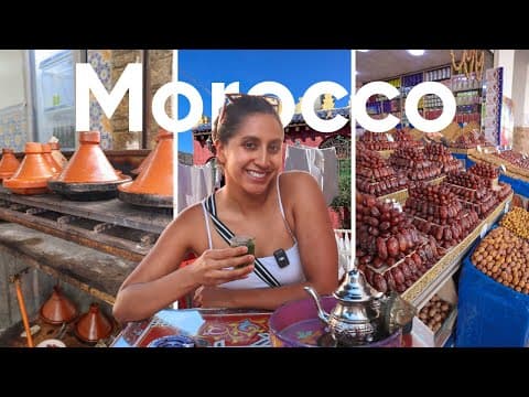 Rabat, Morocco Travel Vlog | Exploring the Medina, Hassan Tower & Moroccan Cooking Class