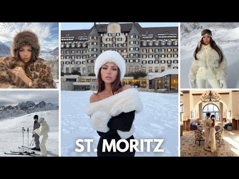 ST. MORITZ Ski Trip: Chic Outfits, Luxury Resorts, Après-Ski Parties & Friends | Marinela Bezer