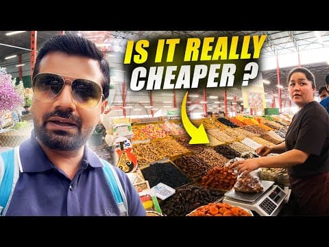 Largest Crazy Market in Kyrgyzstan | Osh Bazaar Bishkek