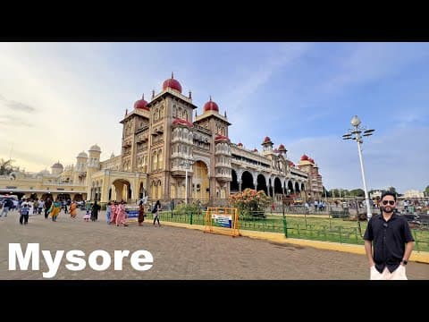 Mysore | Shree Chamundeshwari Temple | Mysore Palace | Mysore Tourist Places | Karnataka Tour