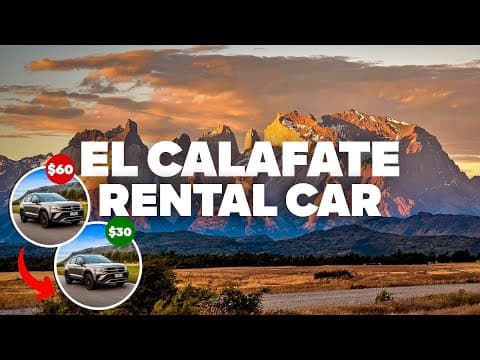 CAR RENTAL IN EL CALAFATE! Super Cheap at the Airport!