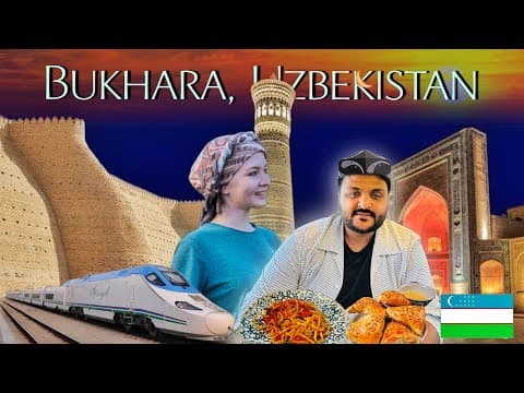 24 hours in Bukhara Uzbekistan world's cheapest country 🇺🇿 || Uzbek Food & Things to do in Bukhara