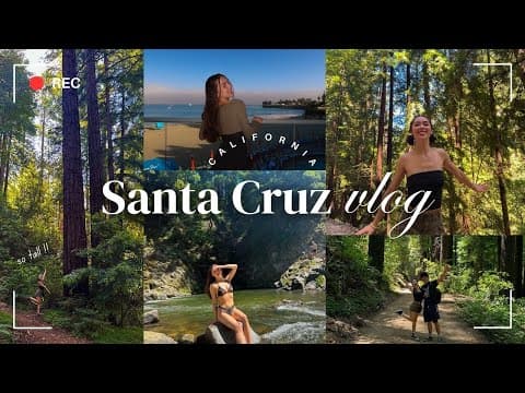 Santa Cruz VLOG ♡ Garden of Eden, Redwood Forest, and Lil Bro's Graduation