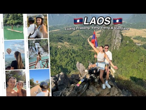 TRAVEL DIARIES ep.8 | Laos Vlog Dec 2023 (Luang Prabang, Vang Vieng & Vientiane)