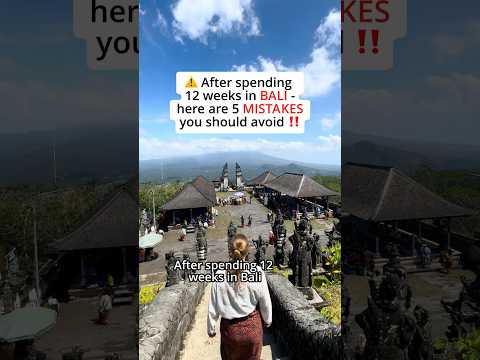 5 Mistakes to avoid on your Bali Trip | Bali Guide | Bali Tips | Indonesia Guide