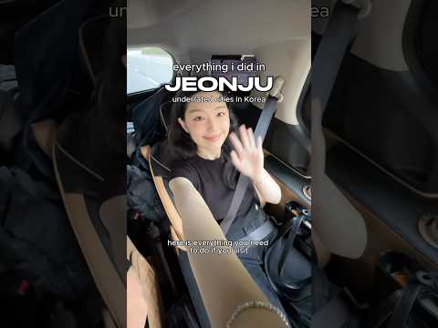 things you NEED to do in Jeonju, South Korea 🇰🇷 #koreavlog