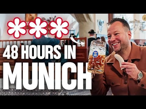 48HRS in MUNICH - A 3 Michelin Chef Shows Us Where He Eats & Drinks