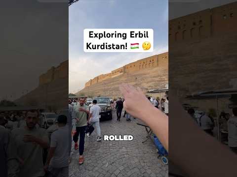 Exploring Erbil Kurdistan! #iraq #iraqi #kurdistan #kurdish #erbil #travelvlog #travel
