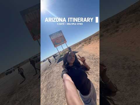 How to Plan the Perfect Arizona Road Trip/ Itinerary 🏜️☀️🌵