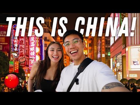 First Time in CHINA’S MEGACITY: SHANGHAI 🇨🇳