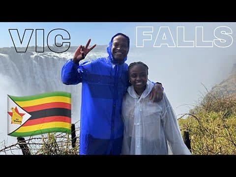 VACATION VLOG: SHOWING THE VICTORIA FALLS (RAW AND UNFILTERED)🇿🇼