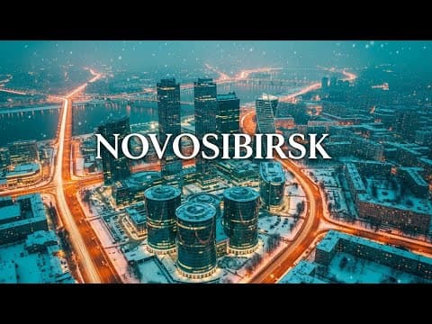 Novosibirsk Russia in 4K 🇷🇺 | Hidden Gems of Siberia