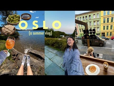 My solo summer trip to Oslo 🇳🇴 (first time in Norway!)