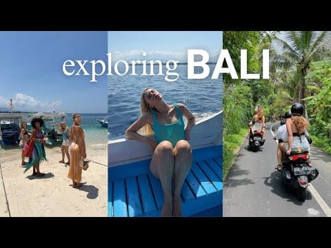 Let’s travel to Bali 🌴 | what I eat, activities and where to go (Uluwatu and Gili islands)