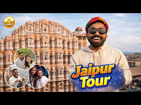 Jaipur Travel Vlog 🤩 - Hawa Mahal | Jantar Mantar | Nahargarh Fort