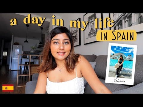 Living in Valencia, Spain (chill day in my life vlog) 🇪🇸 Digital Nomad Diaries