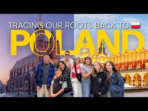 Visiting Poland and Fulfilling a Life Long Dream 🇵🇱 | Family Travel Vlog - Ep 43
