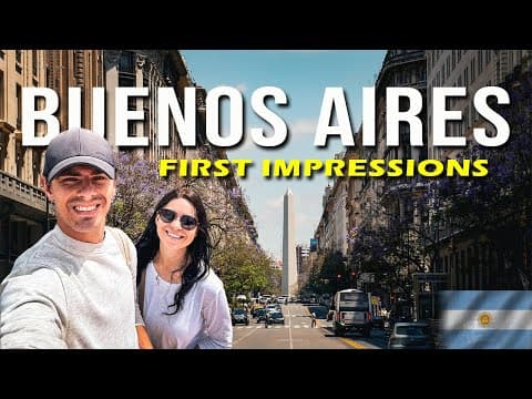 Ultimate BUENOS AIRES Travel Guide (Our FIRST IMPRESSIONS of ARGENTINA!)