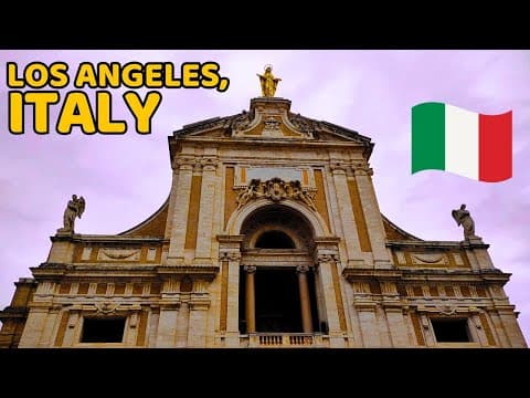I Found the ORIGINAL Los Angeles! | Assisi, Italy Travel Vlog 🇮🇹
