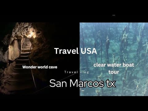 Tavel vlog | travel USA 🇺🇸 | San Marcos tx