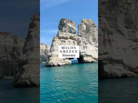 Milos, Greece Itinerary
